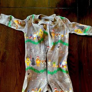 0-3 month Hanna Anderson Christmas Star Wars pjs